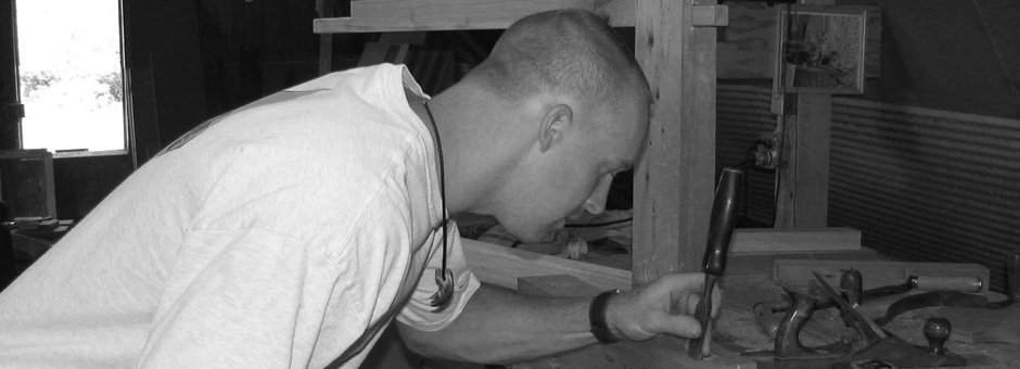 Master Craftsman, Glen Trayer of Trayer Wilderness
